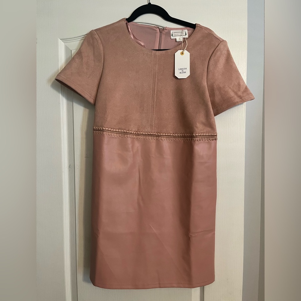 Love Riche Blush Mini Dress